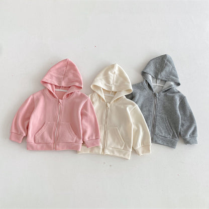 長袖セットアップ Hooded Cardigan Sweatshirt Set フーディー スウェット セットアップ【mh0011958】