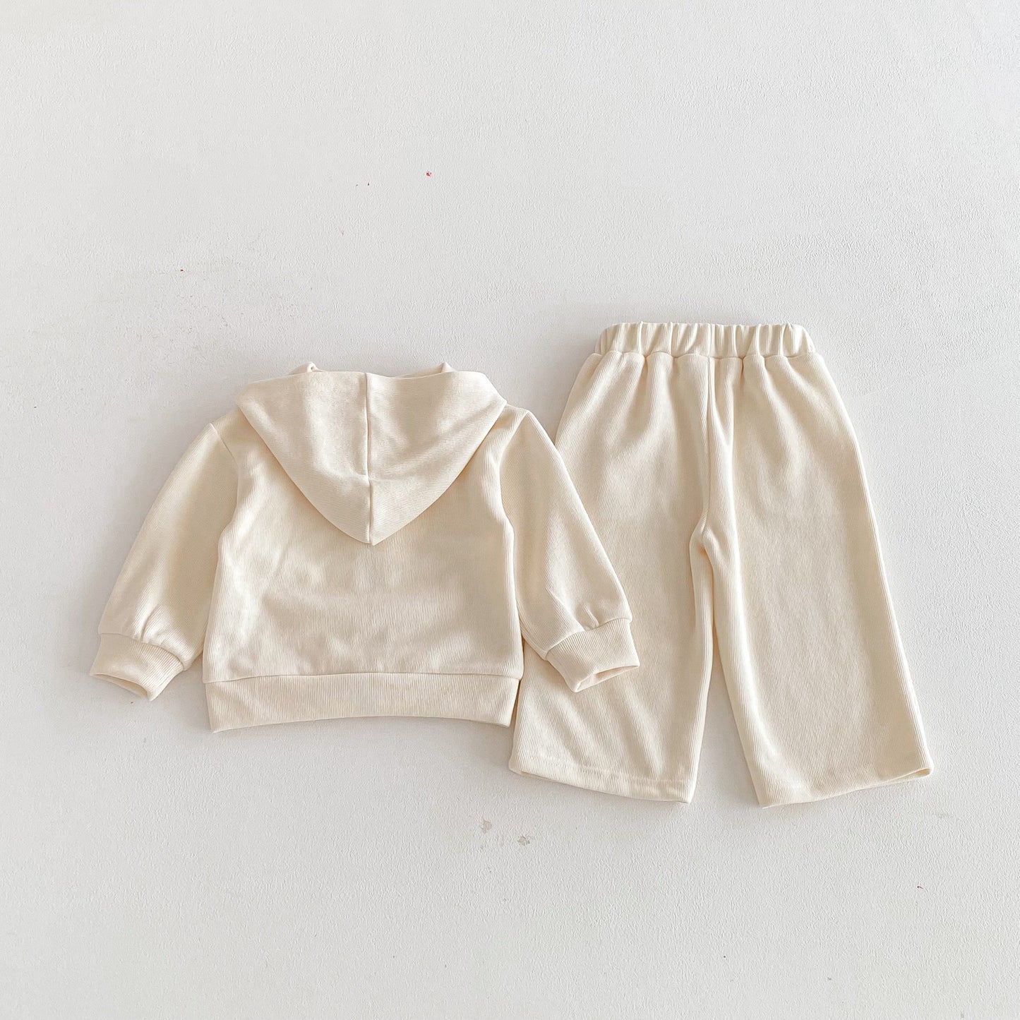 長袖セットアップ Hooded Cardigan Sweatshirt Set フーディー スウェット セットアップ【mh0011958】