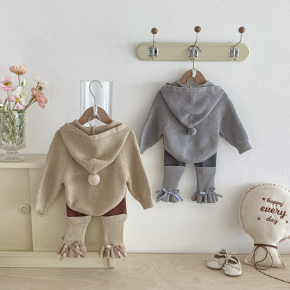長袖セットアップ Knitted Elf Hat Sweater Set ニット 小人帽子 セットアップ【mh0012092】