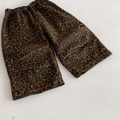 長袖セットアップ Leopard Sweatshirt Set レオパード スウェットセット【mh0012091】
