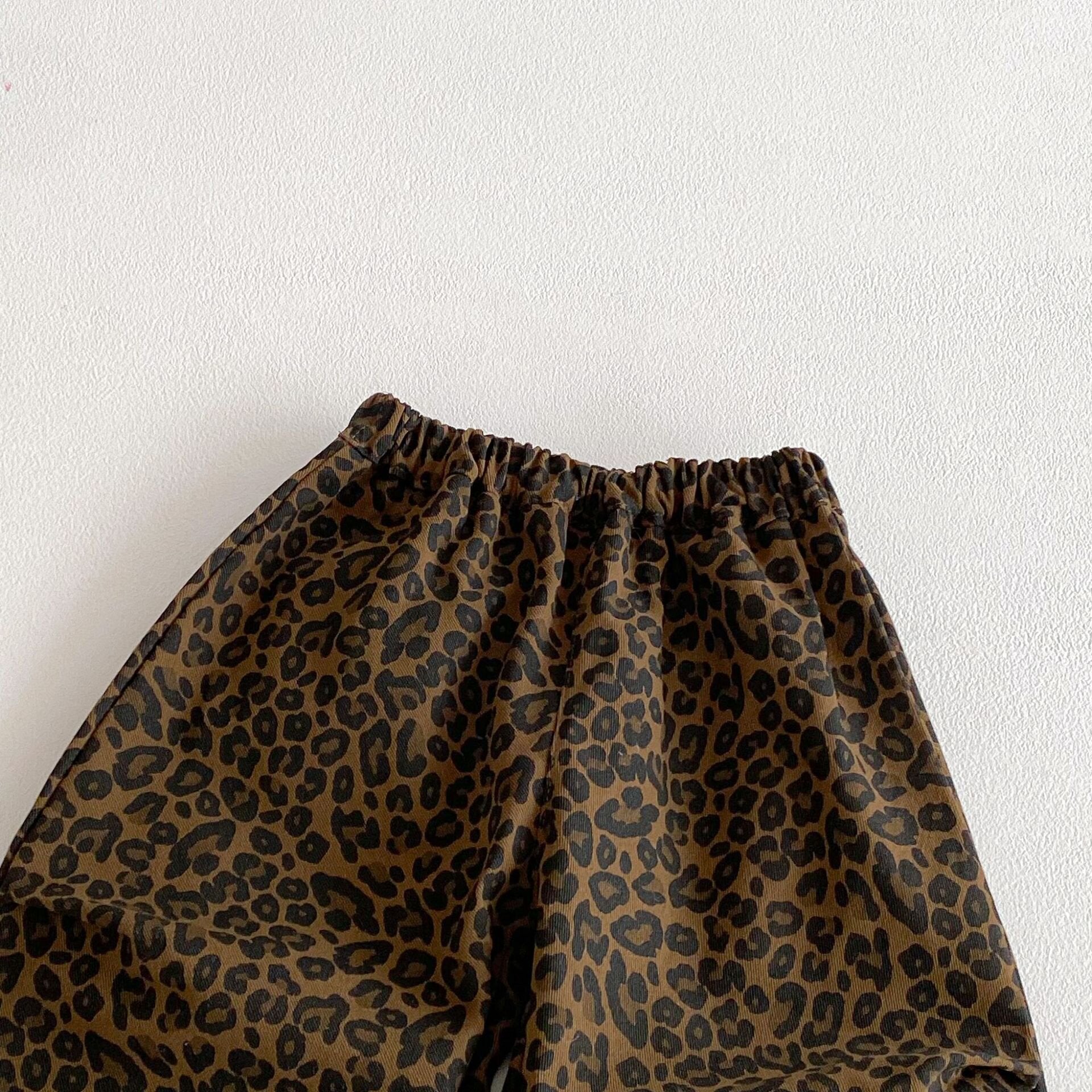 長袖セットアップ Leopard Sweatshirt Set レオパード スウェットセット【mh0012091】