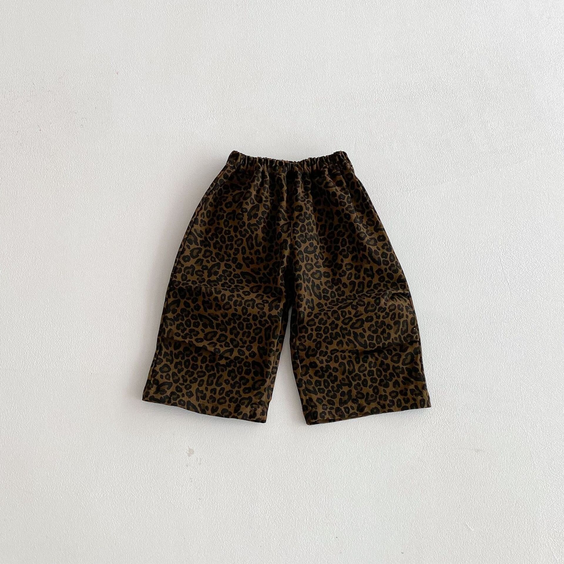 長袖セットアップ Leopard Sweatshirt Set レオパード スウェットセット【mh0012091】