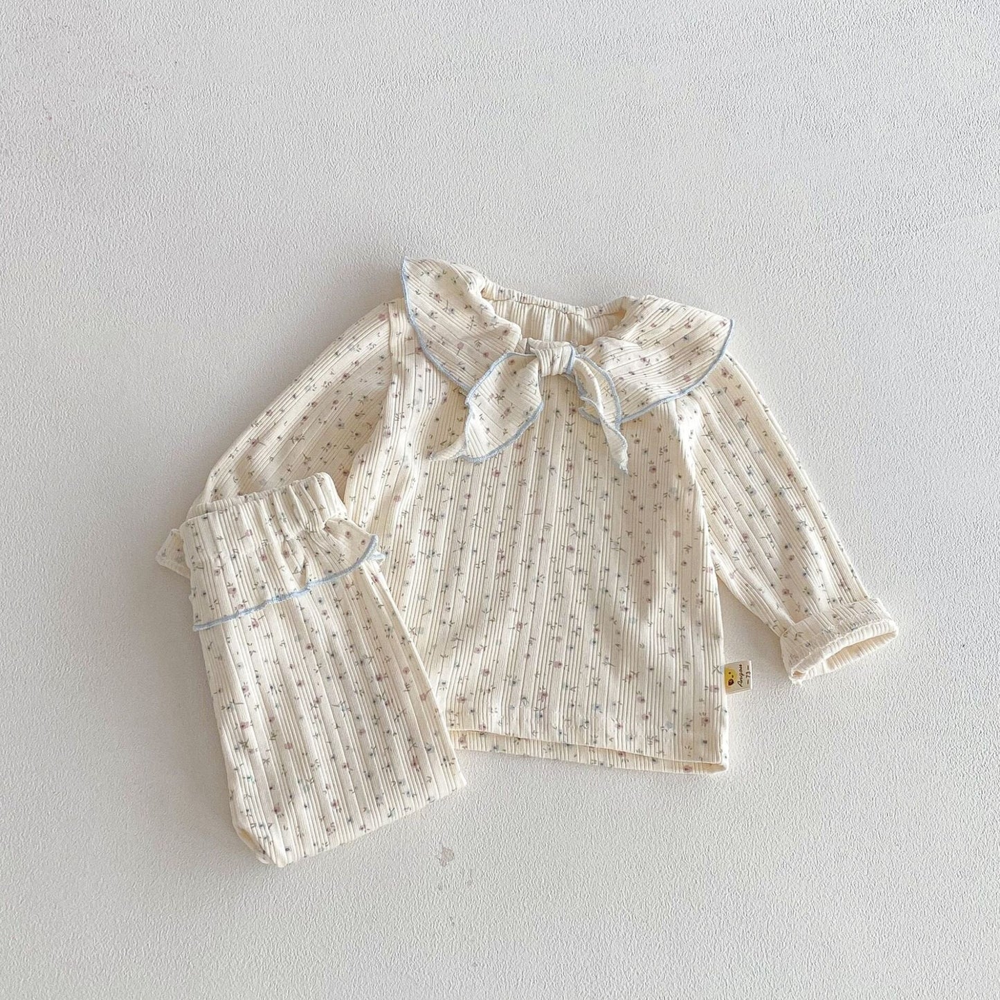 長袖パジャマ Long Sleeve Loungewear Set ルームウェア 上下セット 2点セット【mh0012101】