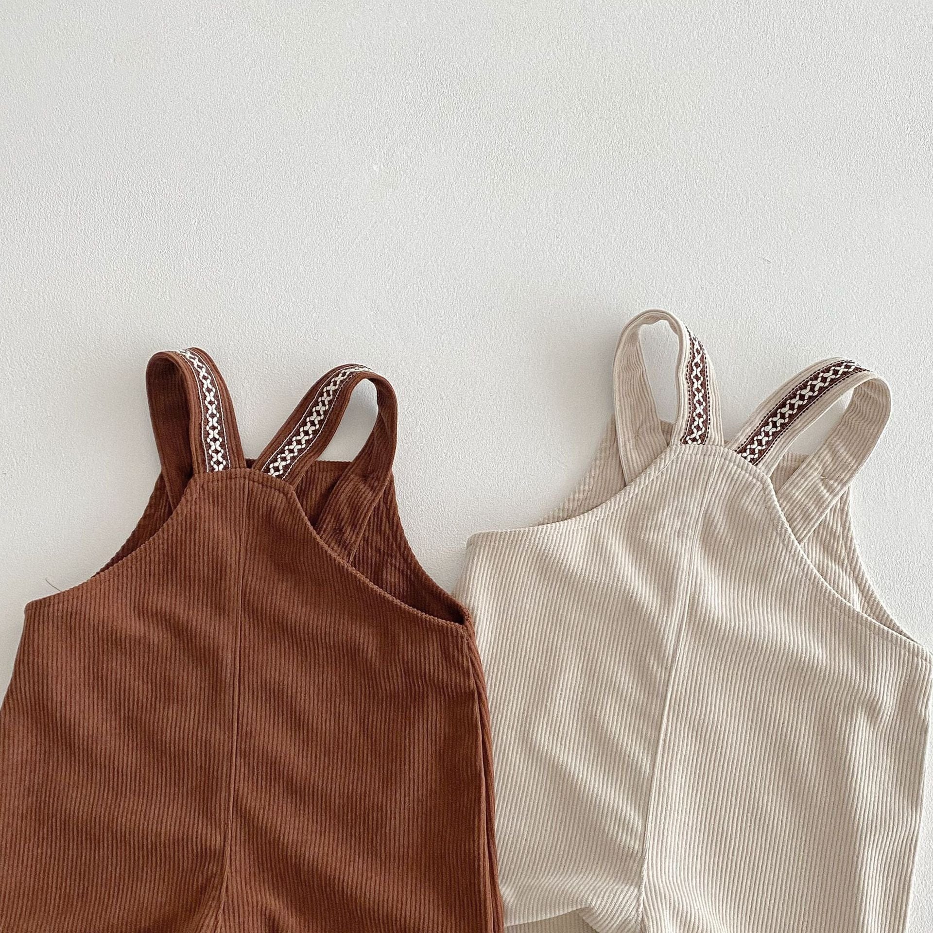 オーバーオール チロリアンオーバーオール コーデュロイサスペンダーパンツ【mh0009247】