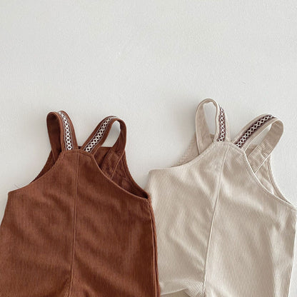 オーバーオール チロリアンオーバーオール コーデュロイサスペンダーパンツ【mh0009247】