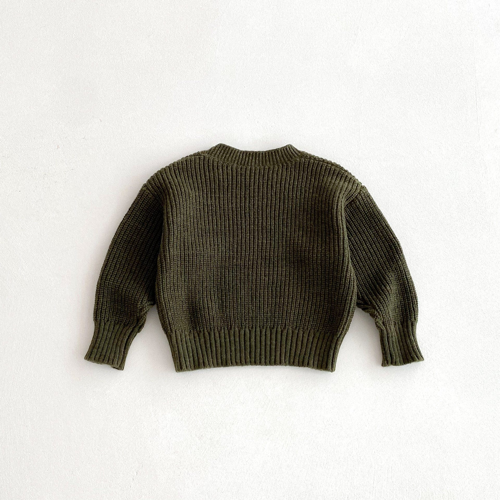 ニット・セーター シンプルベーシック丸首ニットセーター【mh0010653】