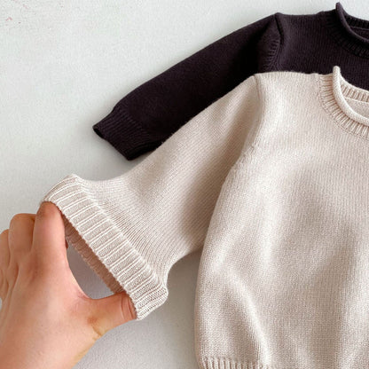 ニット・セーター 無地長袖ニットセータートップス【mh0010663】