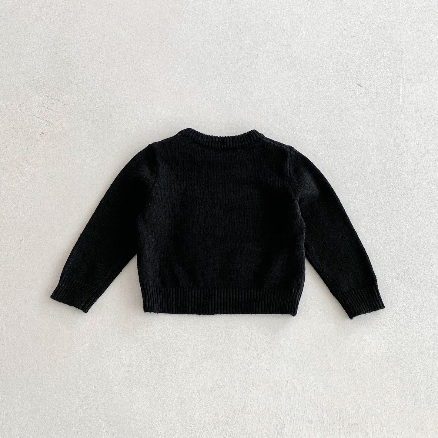 ニット・セーター きつね刺繍長袖ニットセーター【mh0010666】