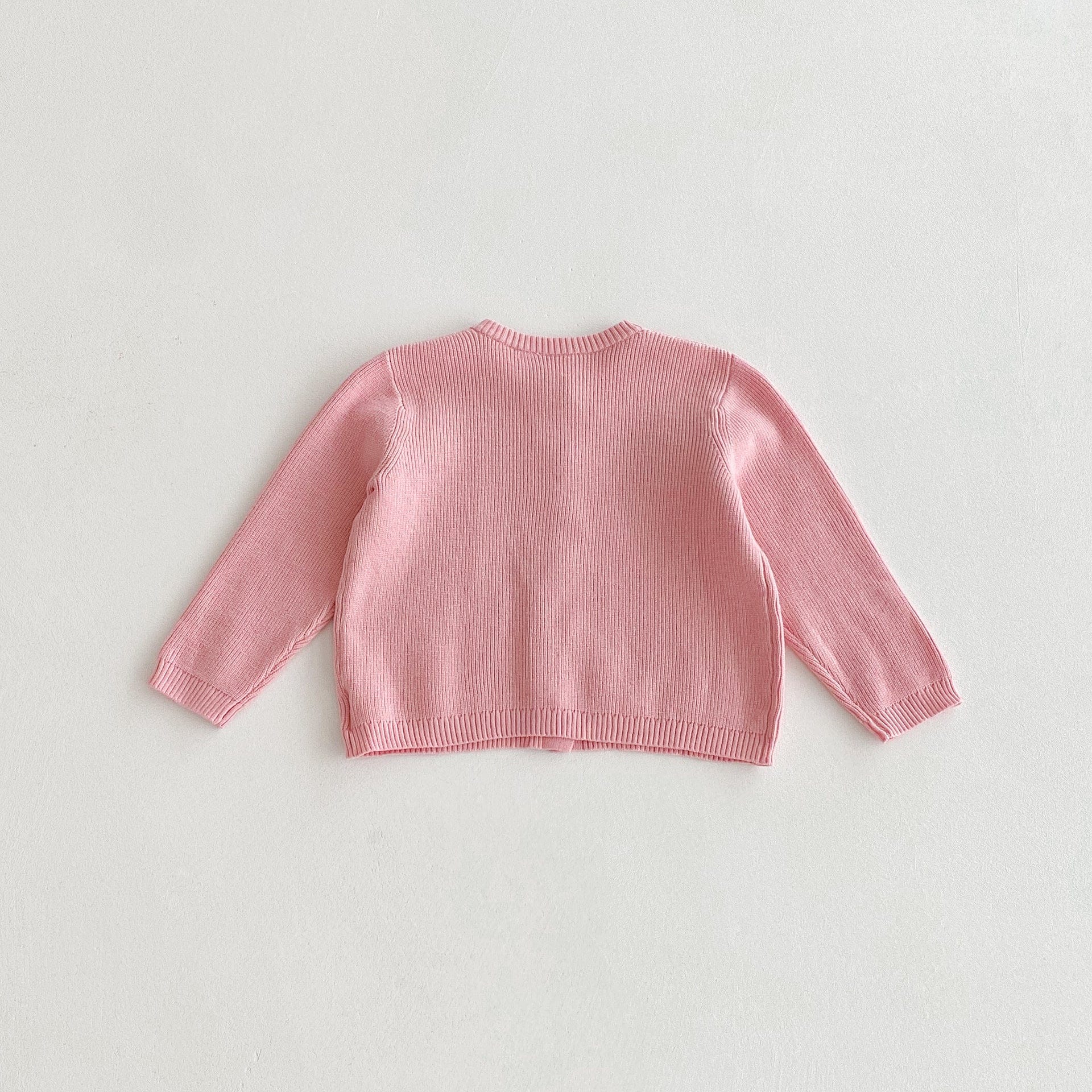 カーディガン・パーカー シンプルベーシック長袖ニットカーディガン【mh0010668】