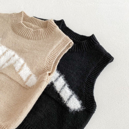 ベスト アニマルシルエットニットベスト【mh0010672】