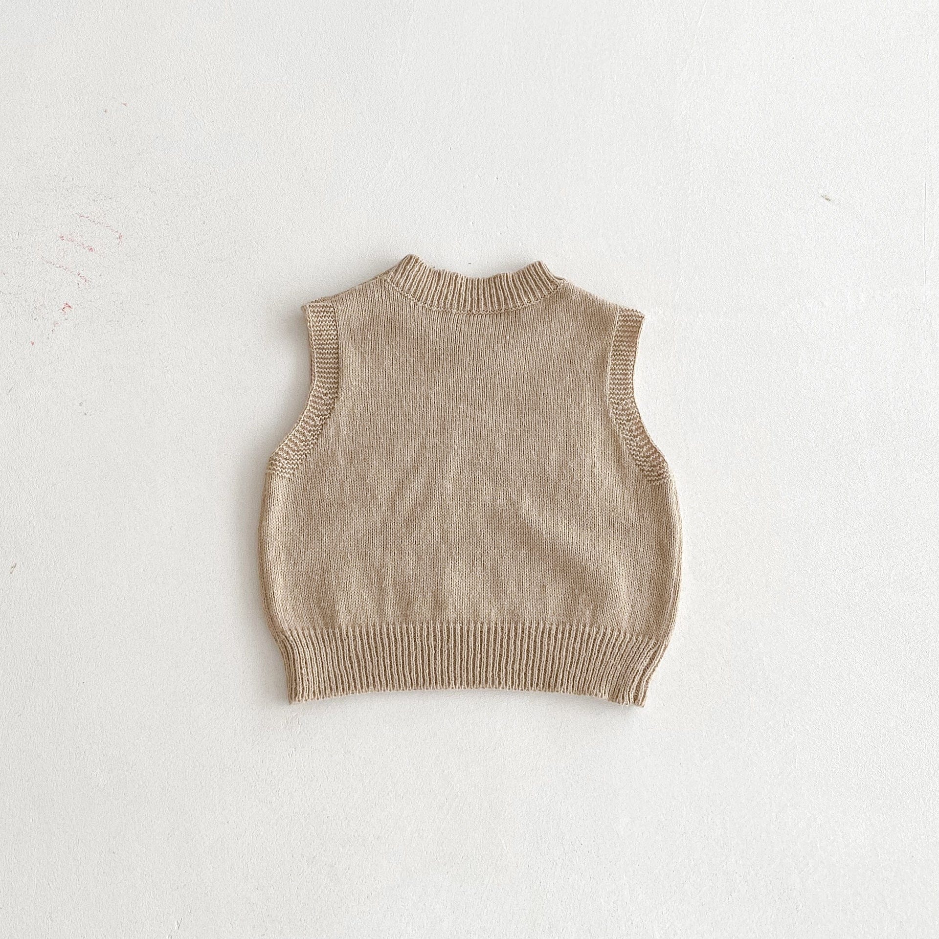 ベスト アニマルシルエットニットベスト【mh0010672】