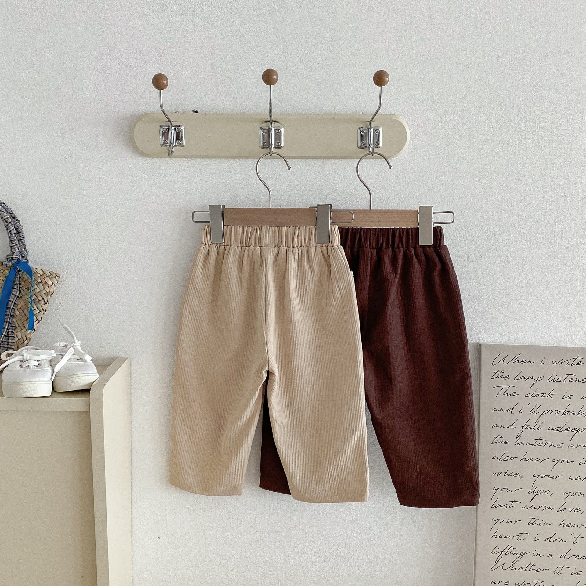 ロングパンツ・スウェットパンツ シンプルベーシックビッグポケットロングパンツ【mh0010673】