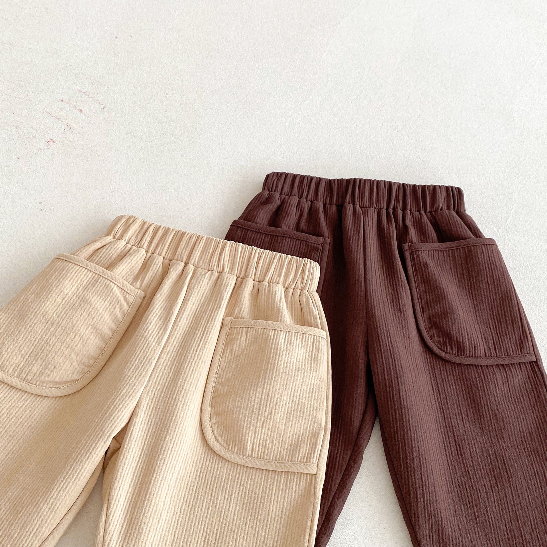 ロングパンツ・スウェットパンツ シンプルベーシックビッグポケットロングパンツ【mh0010673】