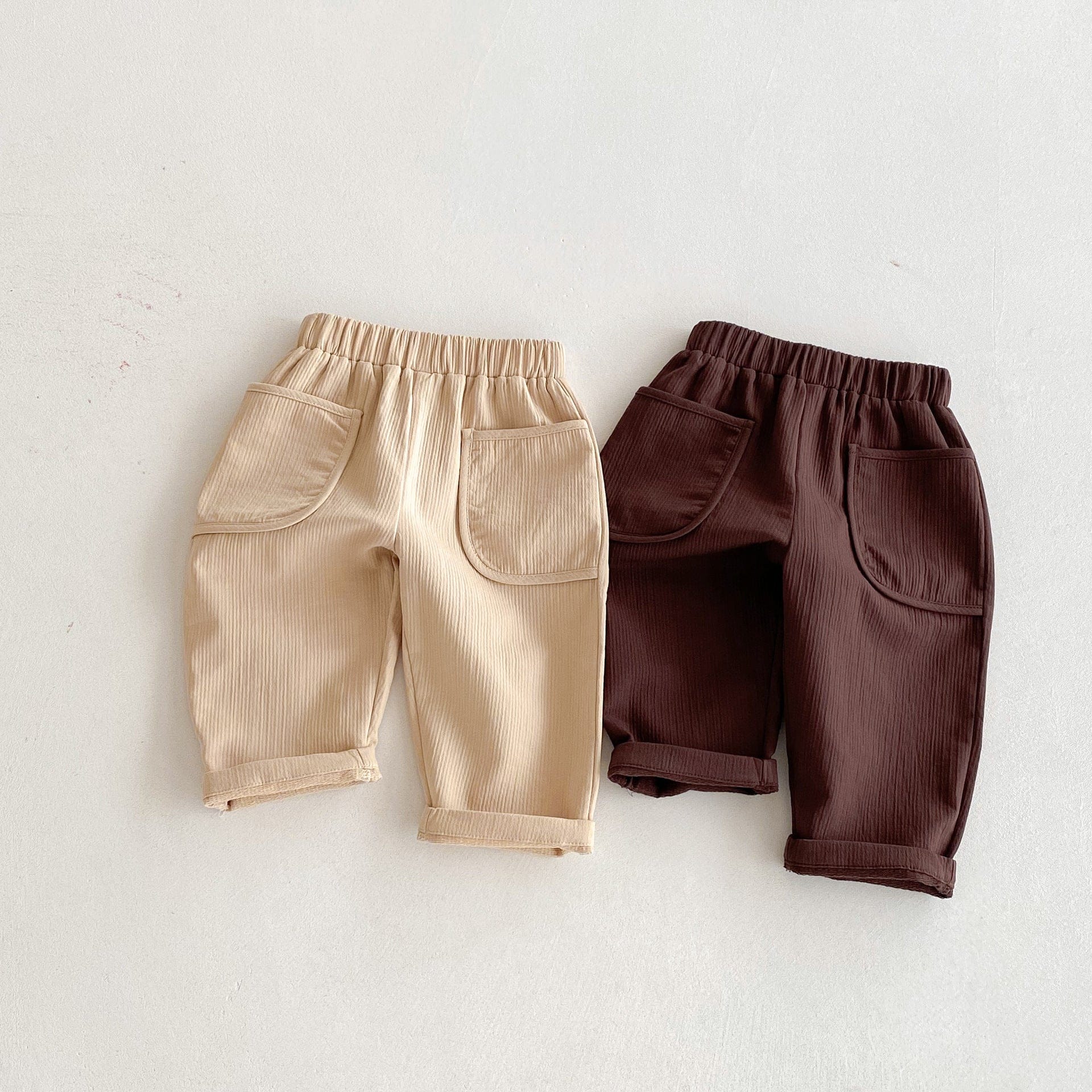 ロングパンツ・スウェットパンツ シンプルベーシックビッグポケットロングパンツ【mh0010673】