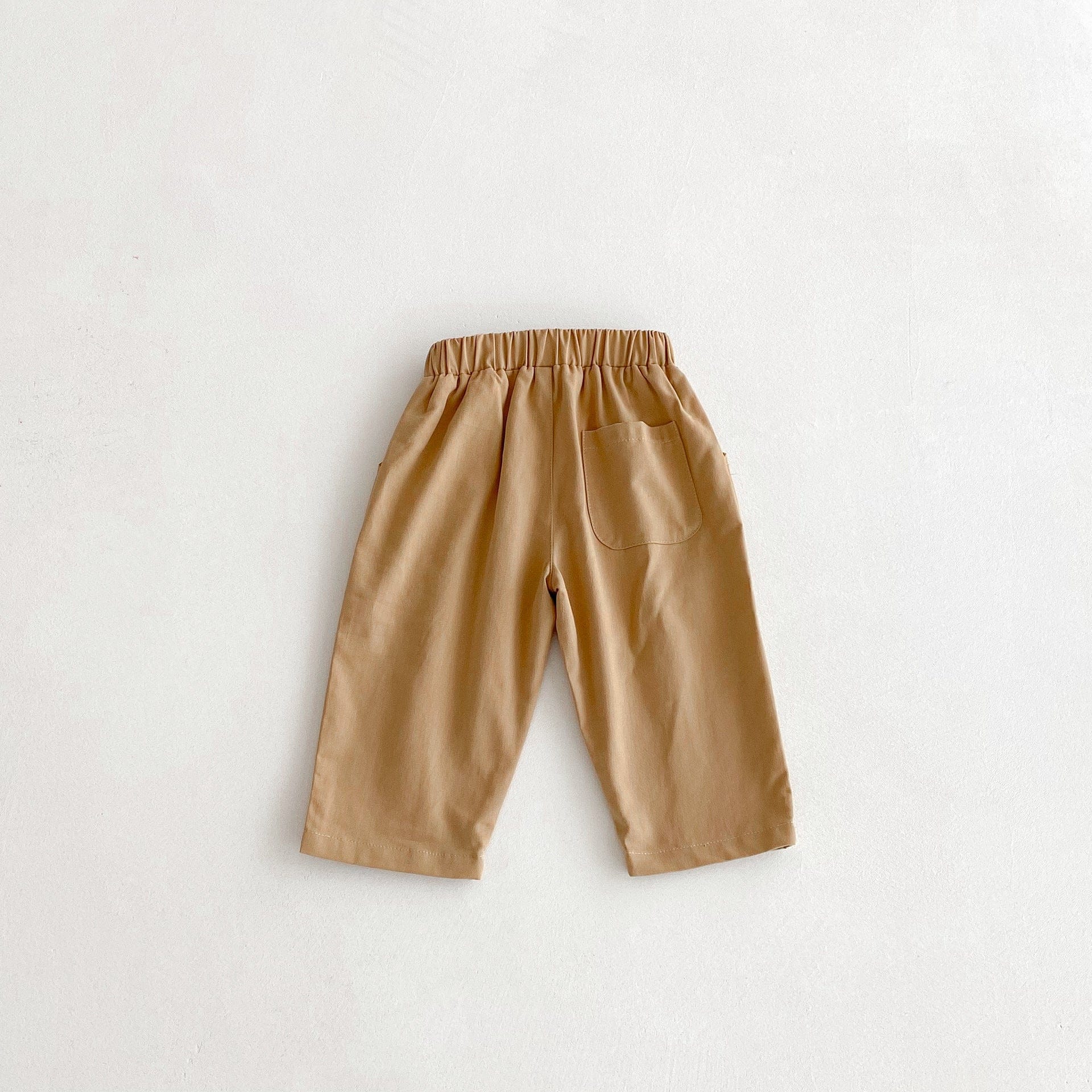 ロングパンツ・スウェットパンツ アースカラーシンプルデイリーロングパンツ【mh0010677】