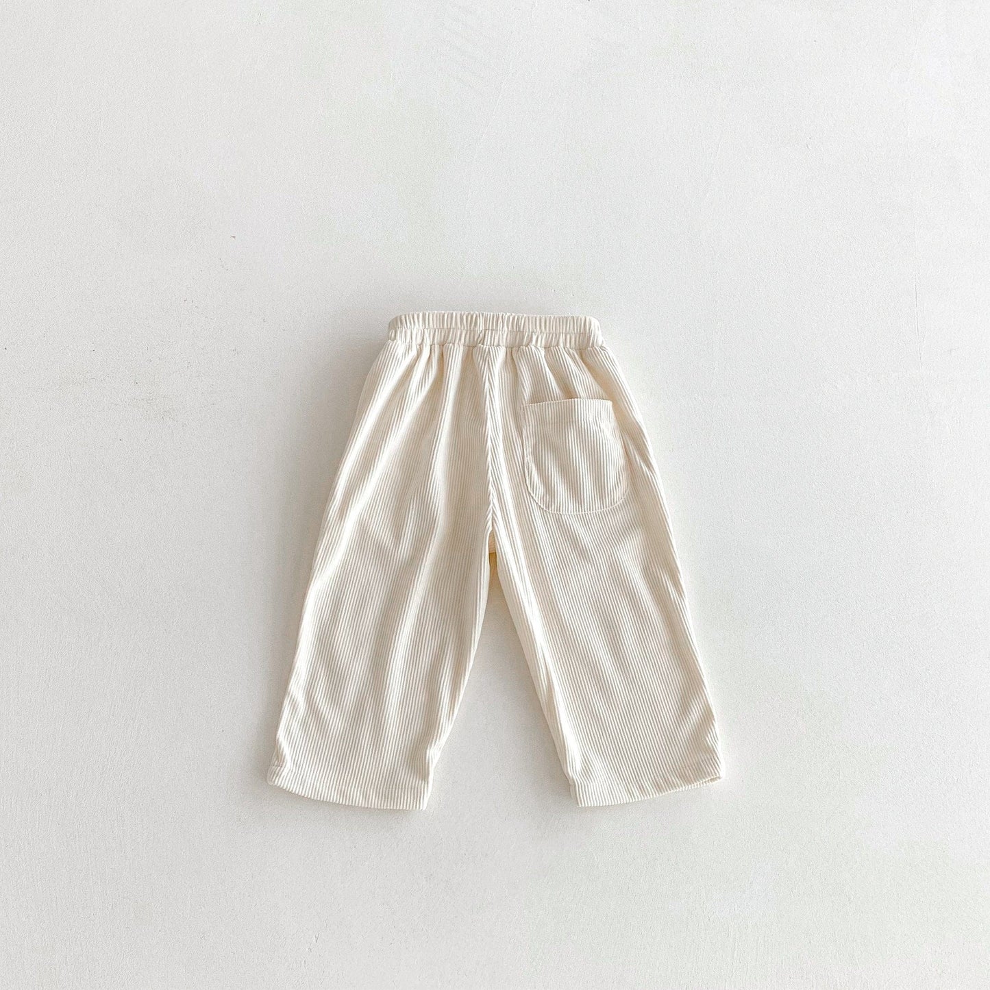 ロングパンツ・スウェットパンツ 膝パッチコーデュロイロングパンツ【mh0010678】