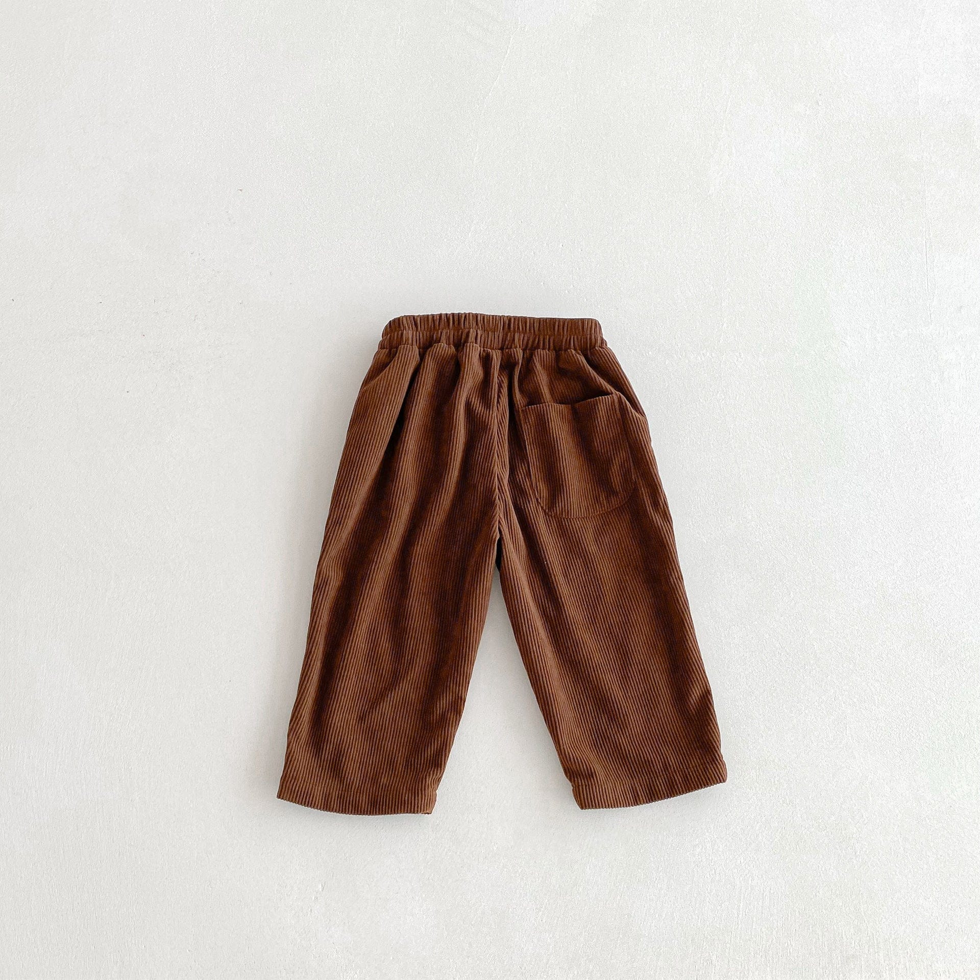 ロングパンツ・スウェットパンツ 膝パッチコーデュロイロングパンツ【mh0010678】