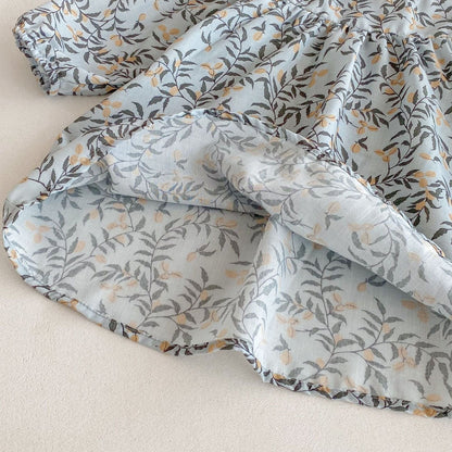 長袖ワンピース ショルダーレースフリル長袖ワンピース【mh0010681】