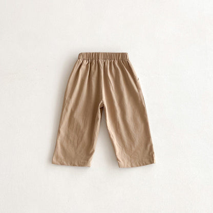 ロングパンツ・スウェットパンツ シンプルデイリールーズロングパンツ【mh0010688】