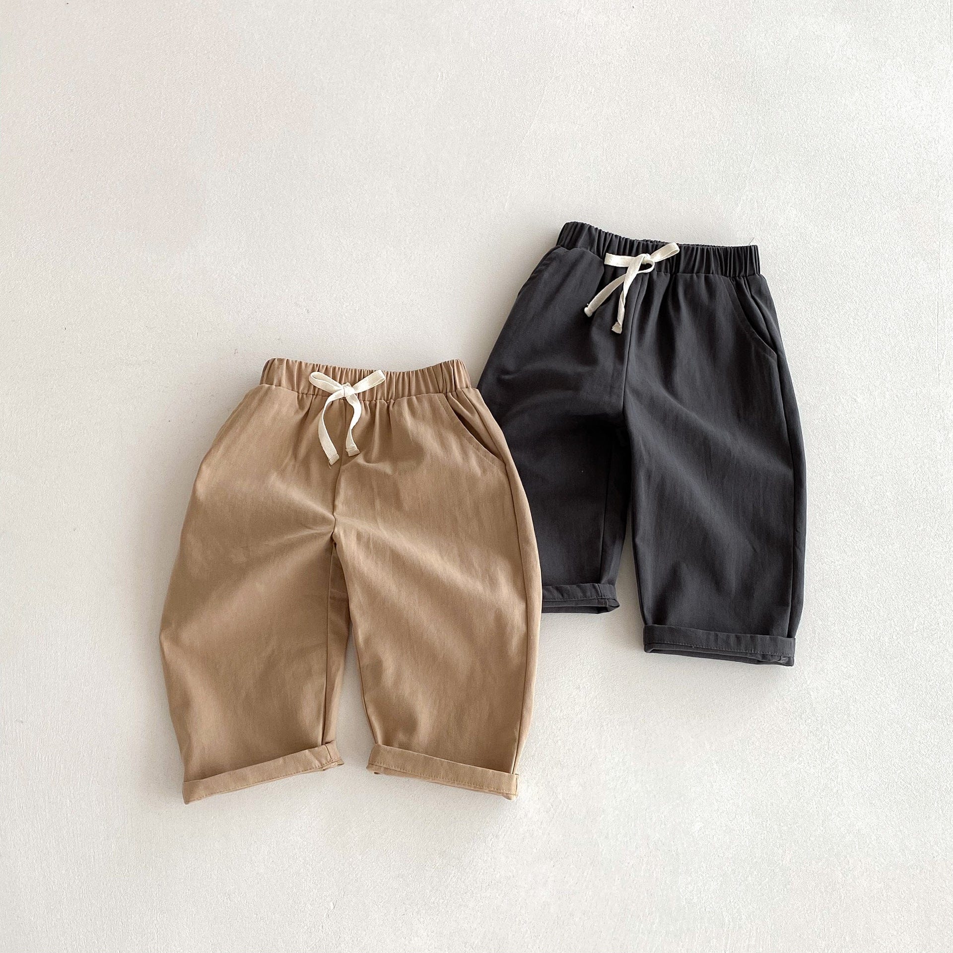 ロングパンツ・スウェットパンツ シンプルデイリールーズロングパンツ【mh0010688】