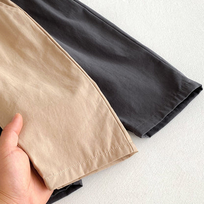 ロングパンツ・スウェットパンツ シンプルデイリールーズロングパンツ【mh0010688】