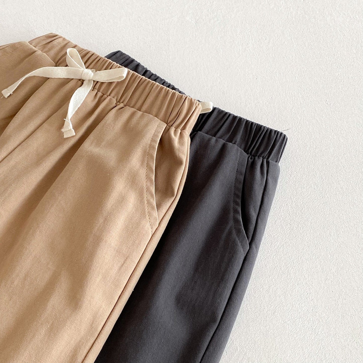 ロングパンツ・スウェットパンツ シンプルデイリールーズロングパンツ【mh0010688】