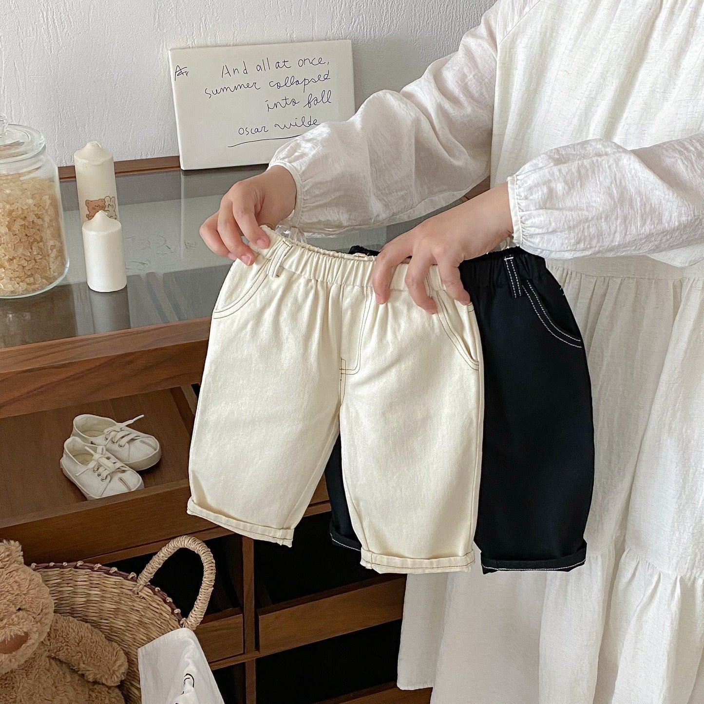 ロングパンツ・スウェットパンツ ステッチアクセントデイリーロングパンツ【mh0010689】