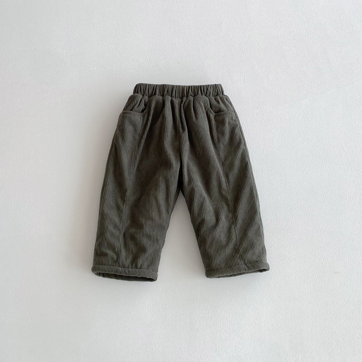 ロングパンツ・スウェットパンツ ロングパンツ コーデュロイ 裏ボア あったか レトロ ルーズシルエット 長ズボン【mh0011377】