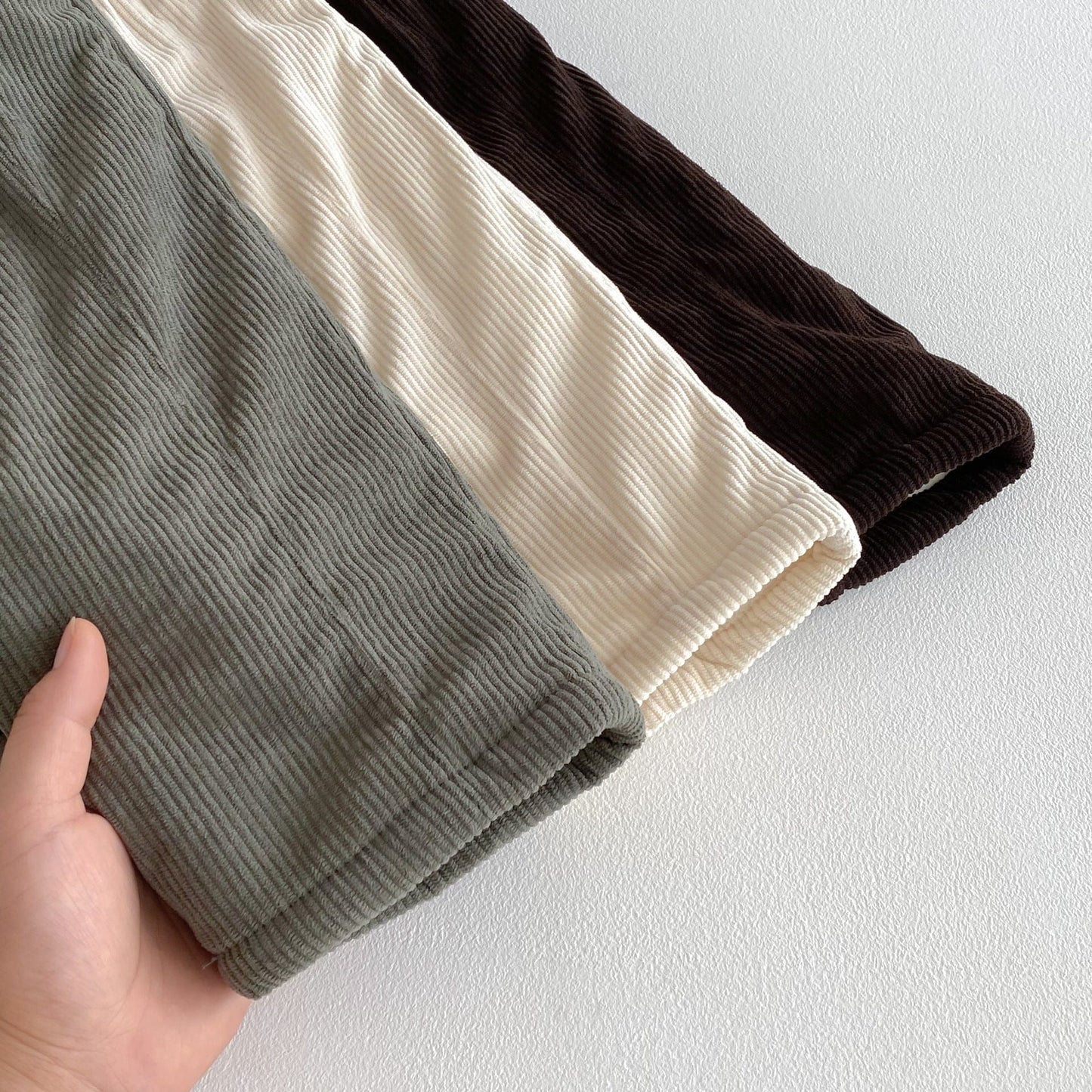 ロングパンツ・スウェットパンツ ロングパンツ コーデュロイ 裏ボア あったか レトロ ルーズシルエット 長ズボン【mh0011377】