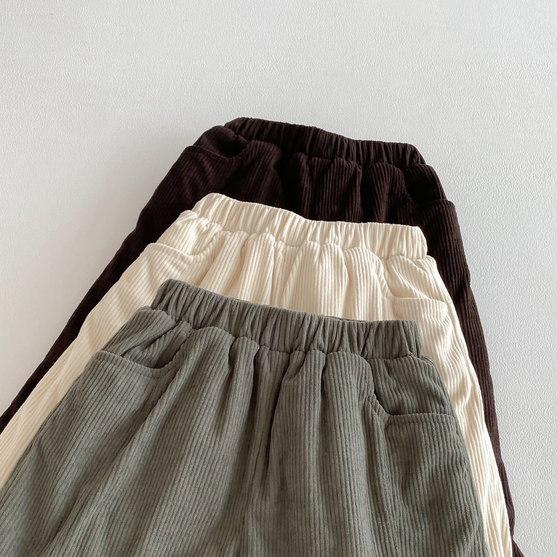 ロングパンツ・スウェットパンツ ロングパンツ コーデュロイ 裏ボア あったか レトロ ルーズシルエット 長ズボン【mh0011377】