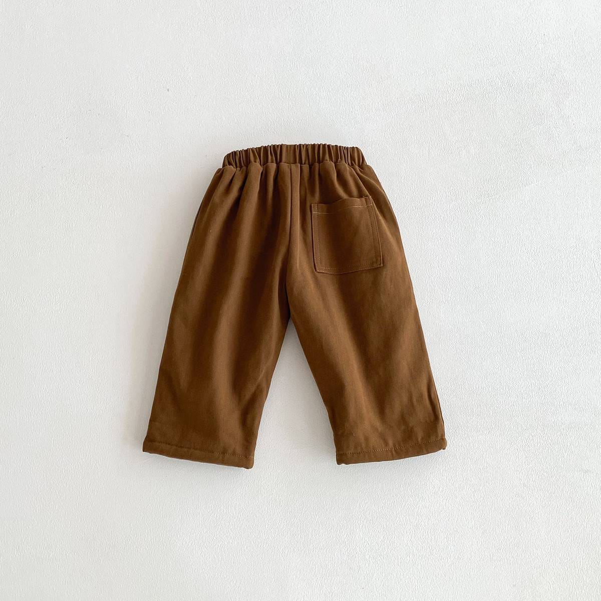 ロングパンツ・スウェットパンツ ロングパンツ 裏ボア あったか 保温 ルーズシルエット 無地 カジュアル 長ズボン【mh0011379】