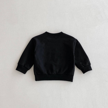 トレーナー・フーディ 長袖スウェットトレーナー 刺繍ロゴ 英字プリント シンプル カジュアル【mh0011389】