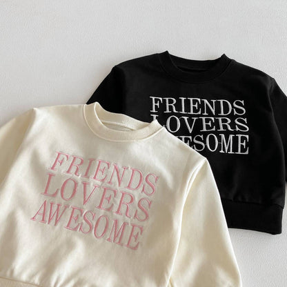 トレーナー・フーディ 長袖スウェットトレーナー 刺繍ロゴ 英字プリント シンプル カジュアル【mh0011389】