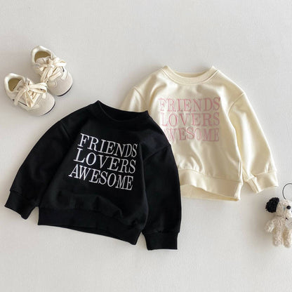 トレーナー・フーディ 長袖スウェットトレーナー 刺繍ロゴ 英字プリント シンプル カジュアル【mh0011389】