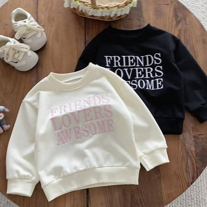 トレーナー・フーディ 長袖スウェットトレーナー 刺繍ロゴ 英字プリント シンプル カジュアル【mh0011389】