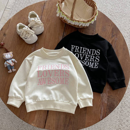 トレーナー・フーディ 長袖スウェットトレーナー 刺繍ロゴ 英字プリント シンプル カジュアル【mh0011389】