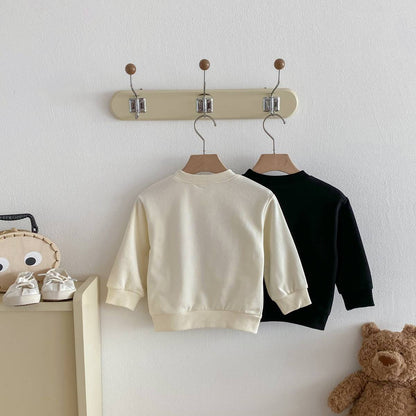 トレーナー・フーディ 長袖スウェットトレーナー 刺繍ロゴ 英字プリント シンプル カジュアル【mh0011389】