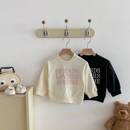 トレーナー・フーディ 長袖スウェットトレーナー 刺繍ロゴ 英字プリント シンプル カジュアル【mh0011389】