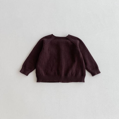 カーディガン・パーカー 長袖ニットカーディガン 無地 シンプル デイリーベーシック 【mh0011391】