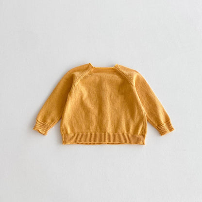 カーディガン・パーカー 長袖ニットカーディガン 無地 シンプル デイリーベーシック 【mh0011391】