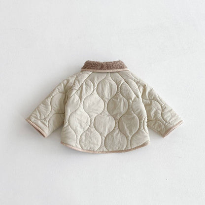 ショートコート・ジャケット・ジャンパー 中綿ジャケット キルティング ボア襟 あったか ボア裏地 防寒 アウター【mh0011397】