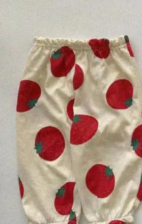 ロングパンツ・スウェットパンツ red / 12M  80CM キッズパンツ サマールーズロングパンツ 薄手パンツ プリント柄【mh0005601】