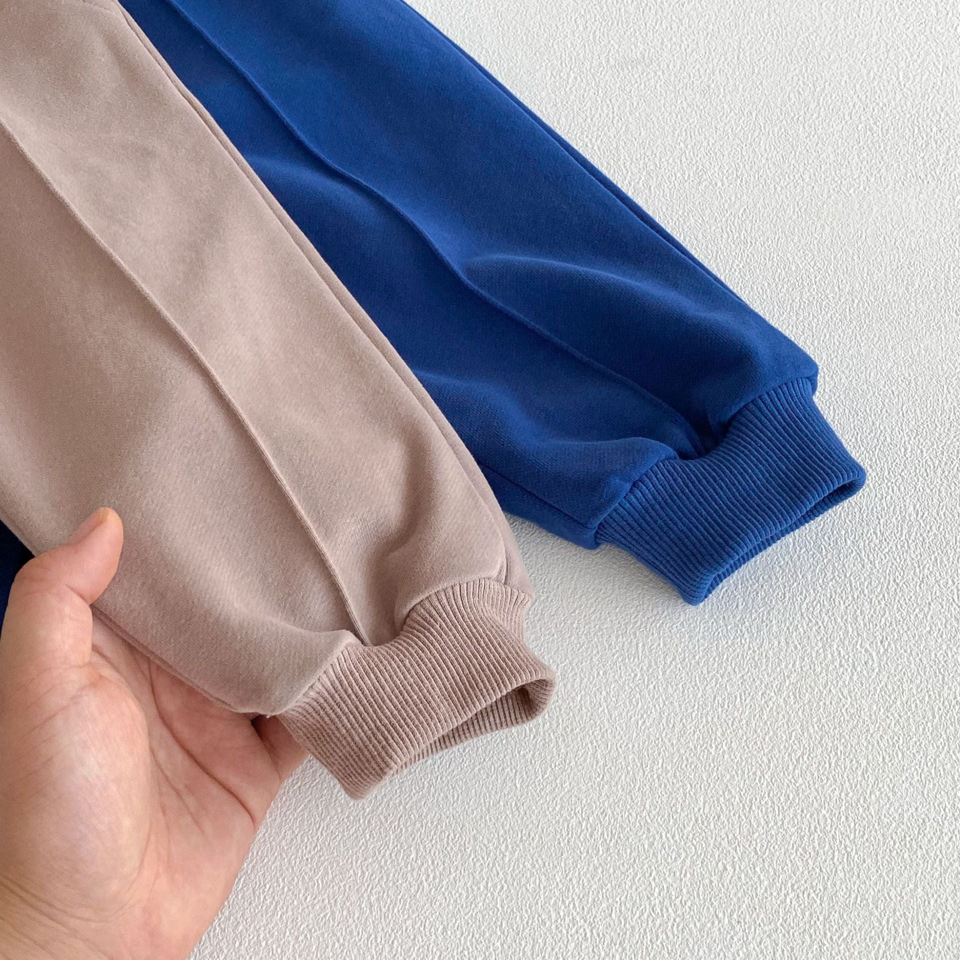 長袖セットアップ Simple Casual Sweatshirt Set シンプル スウェット セットアップ【mh0011957】