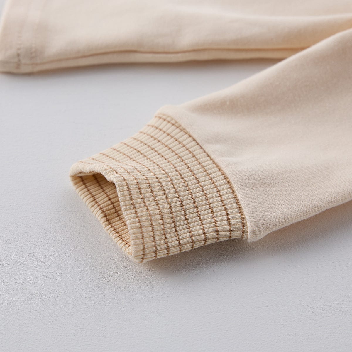 長袖パジャマ シンプルデイリー長袖パジャマセット 長袖Tシャツ+ロングパンツ【mh0009267】