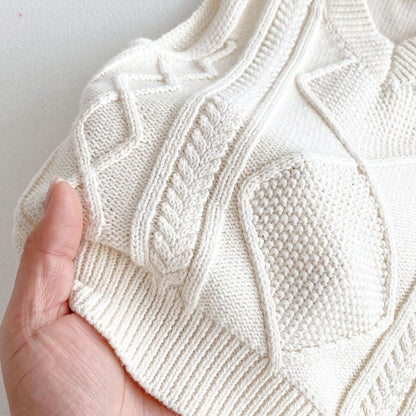 ノースリーブセットアップ Vネックニットベストニットワイドフレアパンツ【mh0010684】