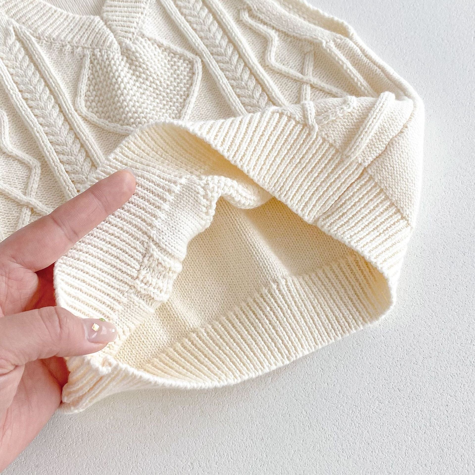 ノースリーブセットアップ Vネックニットベストニットワイドフレアパンツ【mh0010684】