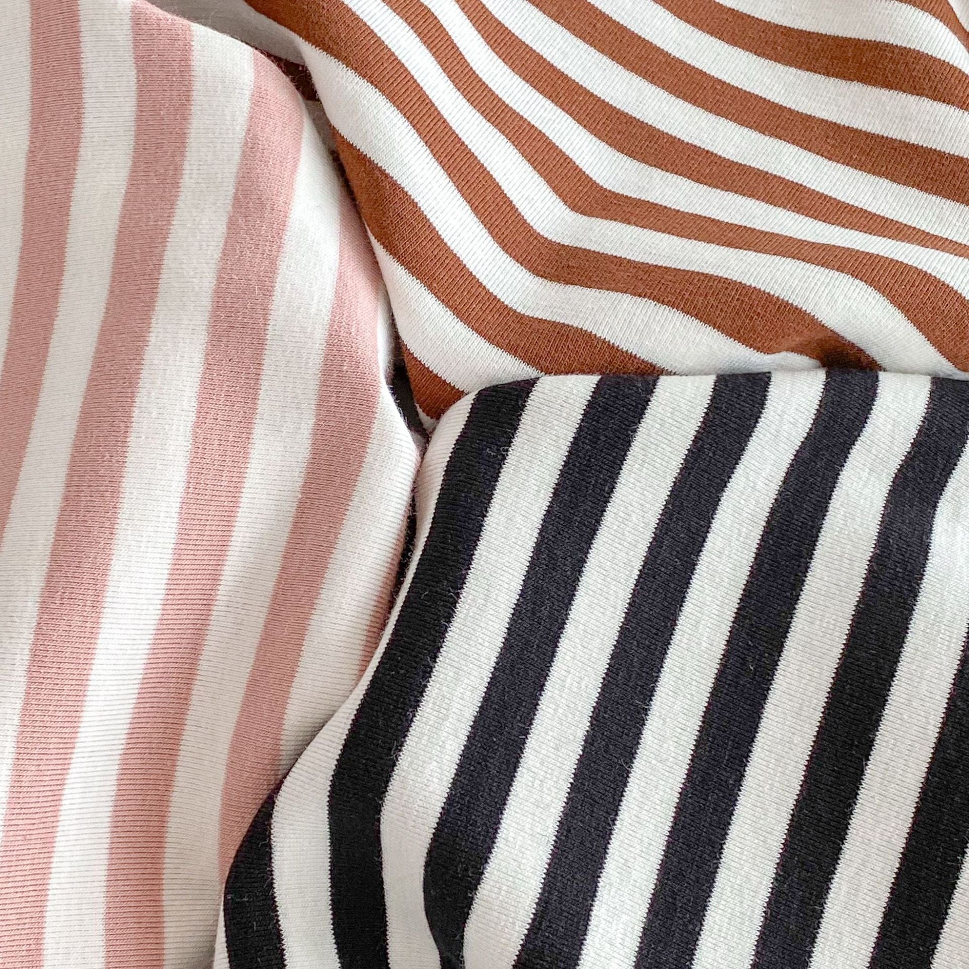 長袖Tシャツ ボーダーパッチワーク長袖Tシャツ【mh0010691】