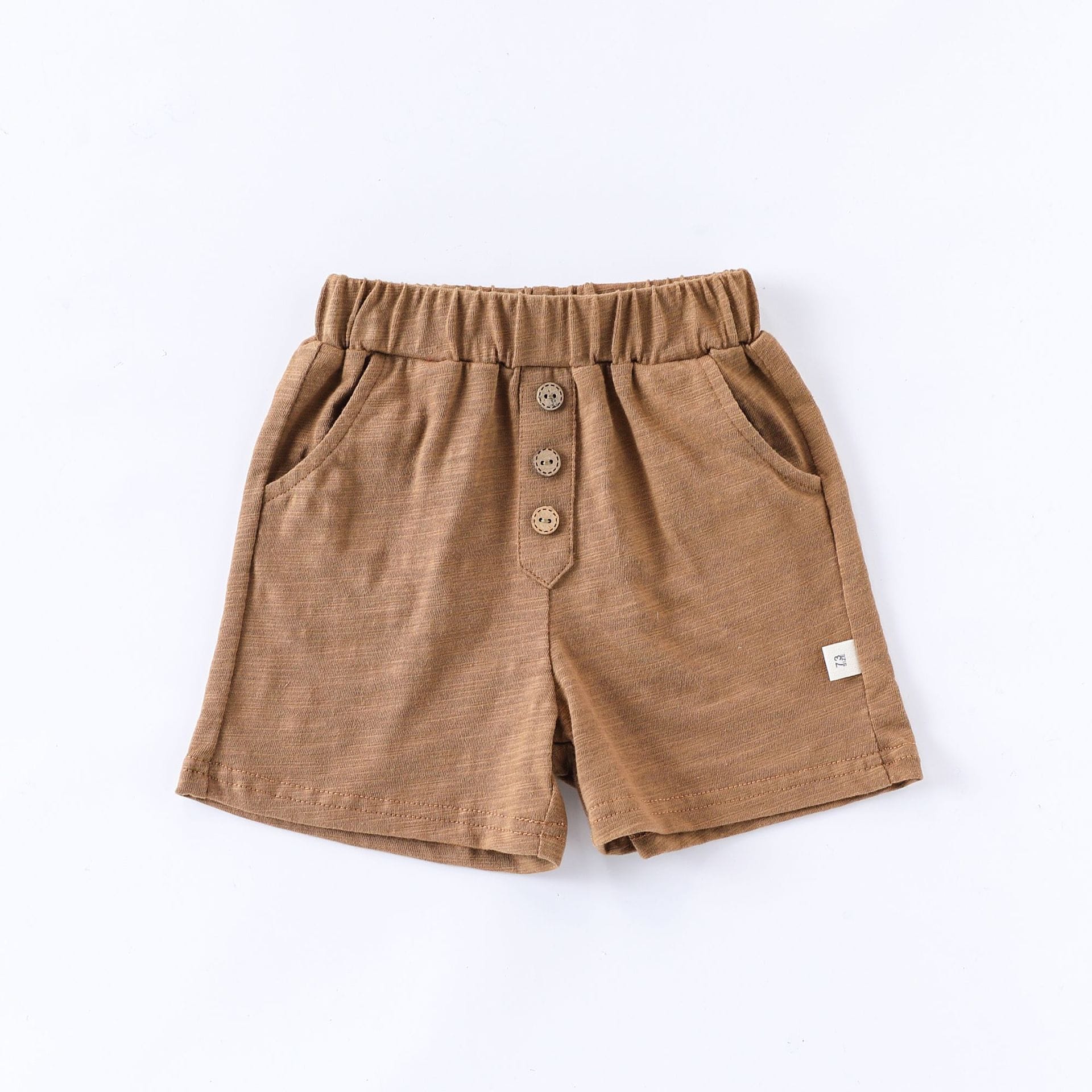 Animal Embroidered Sleeveless Top Cotton Shorts アニマル タンクトップ ショートパンツ【mh0013600】 Coffee Pants / 73cm Beitaoya ノースリーブセットアップ