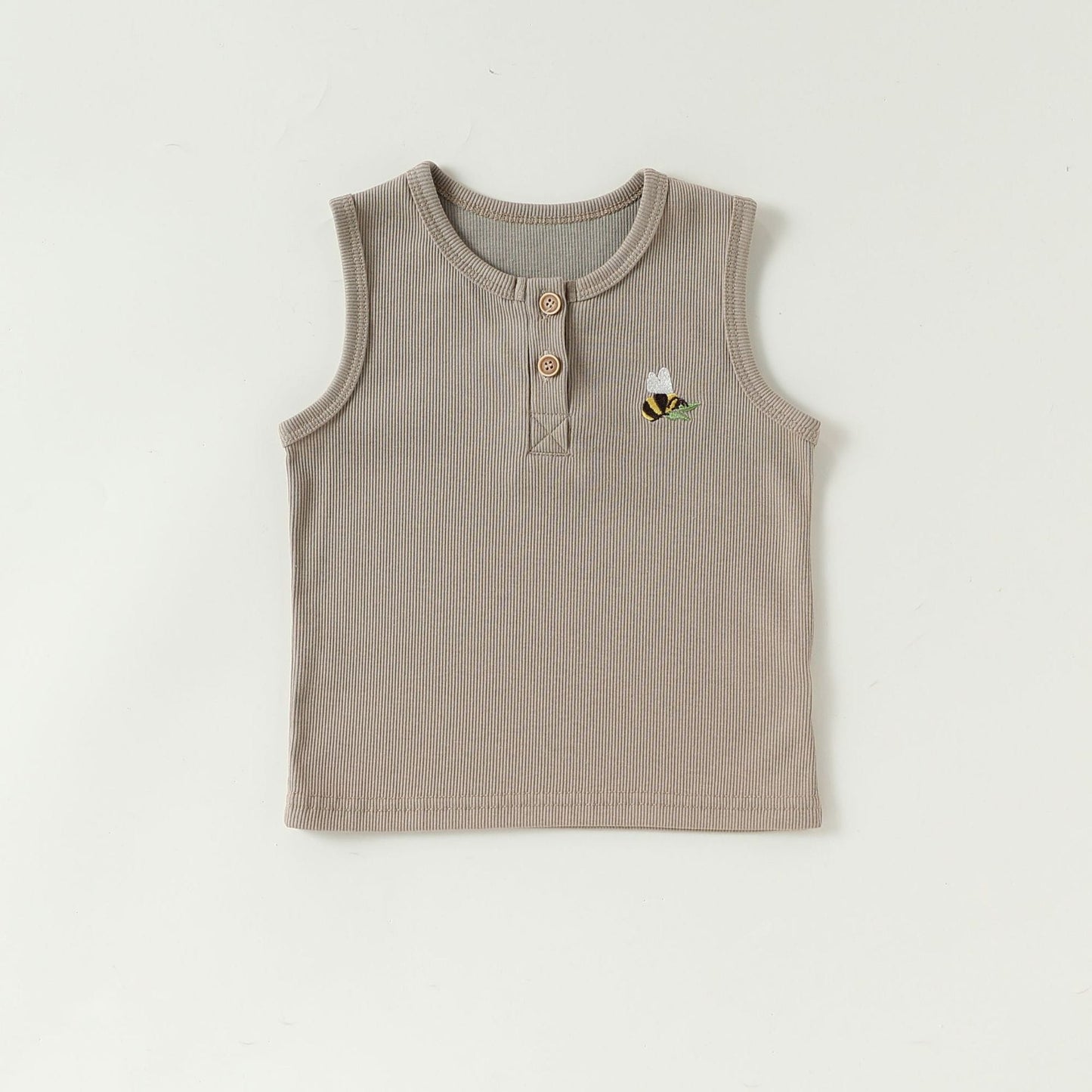 Animal Embroidered Vest アニマル 刺繍タンクトップ【mh0013037】 Beitaoya タンクトップ・キャミソール・ノースリーブトップス