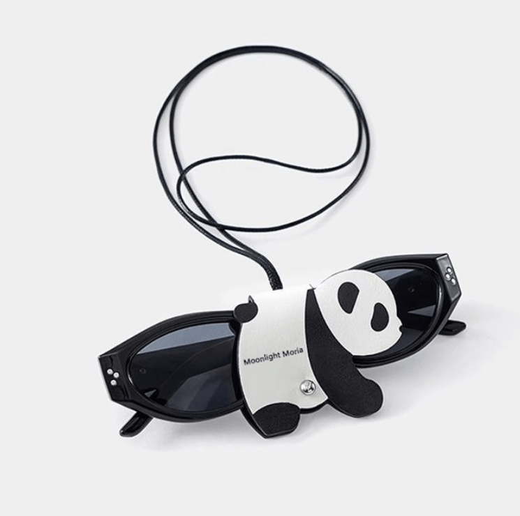 Animal Glasses Lanyard アニマル グラスコード【mh0013019】 Panda / One Size momobobi ベビーキッズその他アクセサリー
